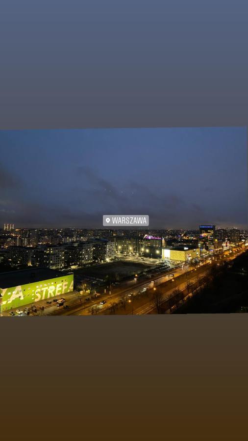 Apartament Skyscrapper Z Widokiem Na Panorame Warszawy Varsovia Exterior foto